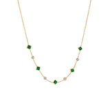 Amelisse Glenwyn Emerald Necklace