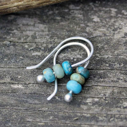 Retro Turquoise Earrings