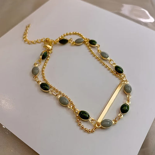 Layered Prestige Gold Bracelet