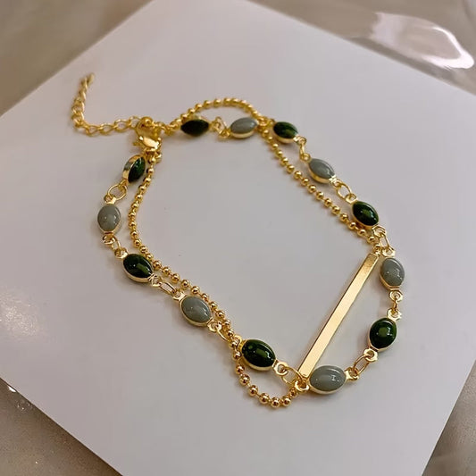 Layered Prestige Gold Bracelet