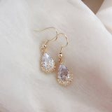 Fashionable Plum Blossom Drop Earrings