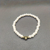 A-Z Pearl Beaded Bracelet