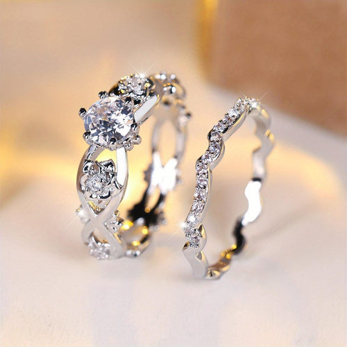 Twilight Vine Ring Set