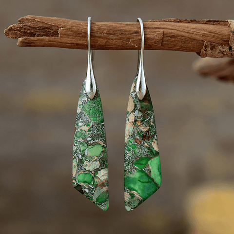 Bohemian Emperor Turquoise Earrings