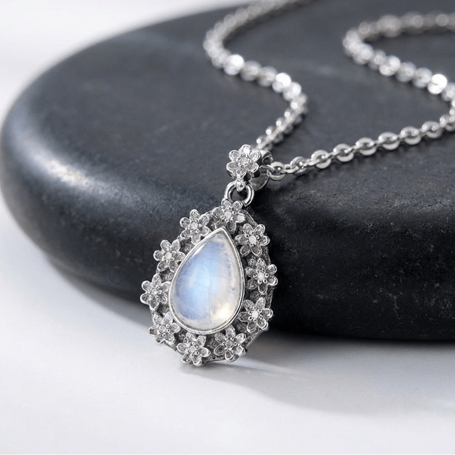Radiant Moonstone Necklace