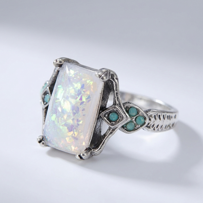 Aurora Radiant Opal Ring