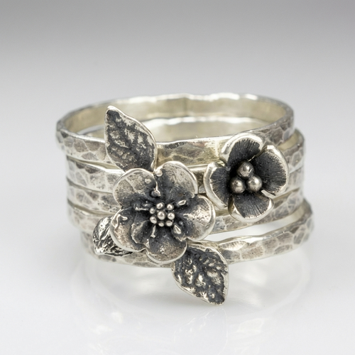 Vintage Garden Floral Ring