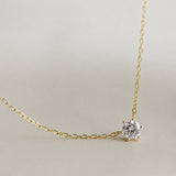 Timeless Zircon Gold Necklace
