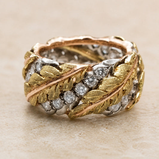 Majestic Gold Diamond Ring