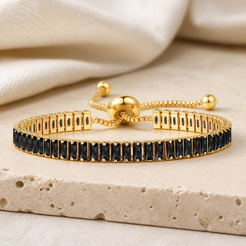 Refined Zirconia Tennis Bracelet
