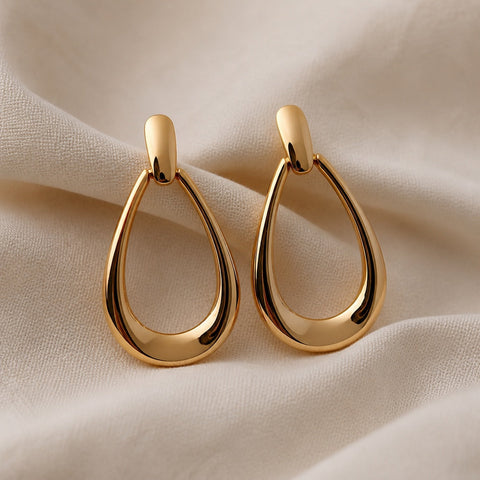 Vintage Geometric Dangle Earrings