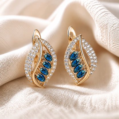 Isola Caelurelle Gold Earrings