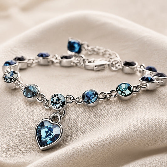 Ch�ri Sapphire Heart Bracelet