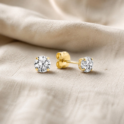 Premium Stone Stud Earrings