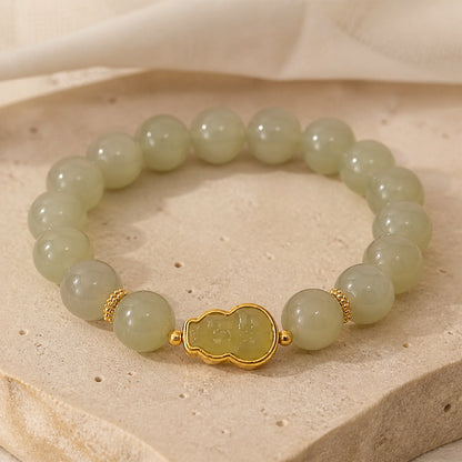 Polished Pearl Cluster Bracelet