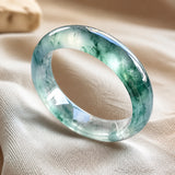 Elite Floating Jadeite Bangle