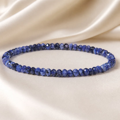 Faceted Jade Stone Bracelet