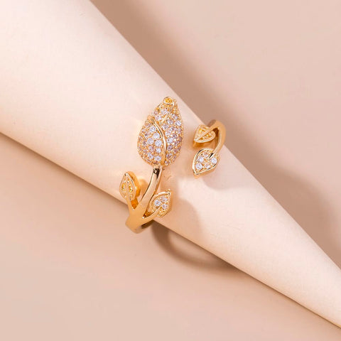 Secret Floral Garden Ring