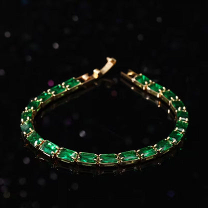 Timeless Emerald Tennis Bracelet