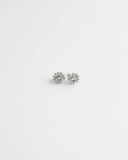 Gorgeous Half Sun Stud Earrings