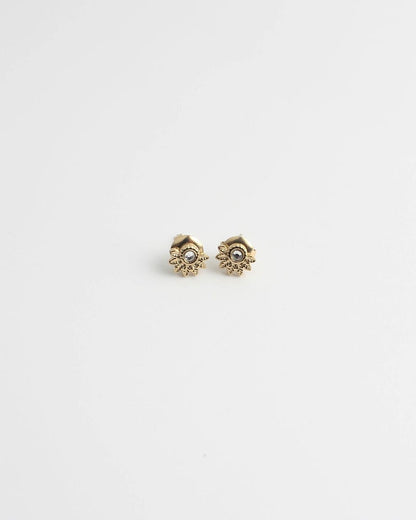 Gorgeous Half Sun Stud Earrings