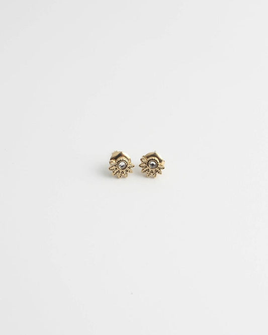 Gorgeous Half Sun Stud Earrings