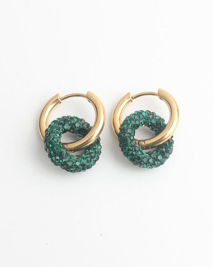 Darina Cute Donut Earrings