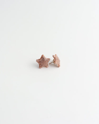Pave Star Stud Earrings