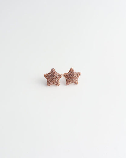 Pave Star Stud Earrings