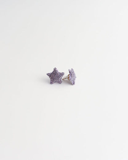 Pave Star Stud Earrings