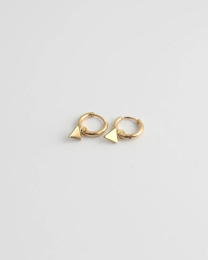 Little Triangle Elegant Drop Earrings