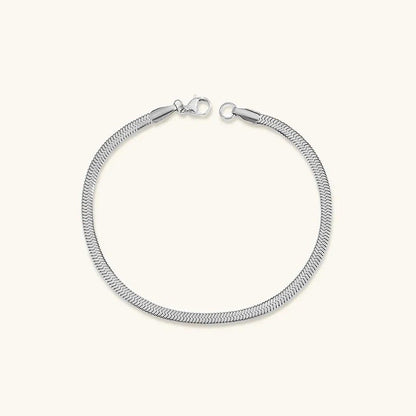 Lustrous Vida Herringbone Wristpiece