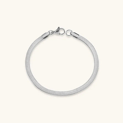 Lustrous Vida Herringbone Wristpiece