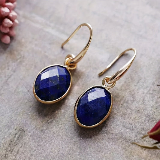 Iconic Oval Pearl Drop Earrings