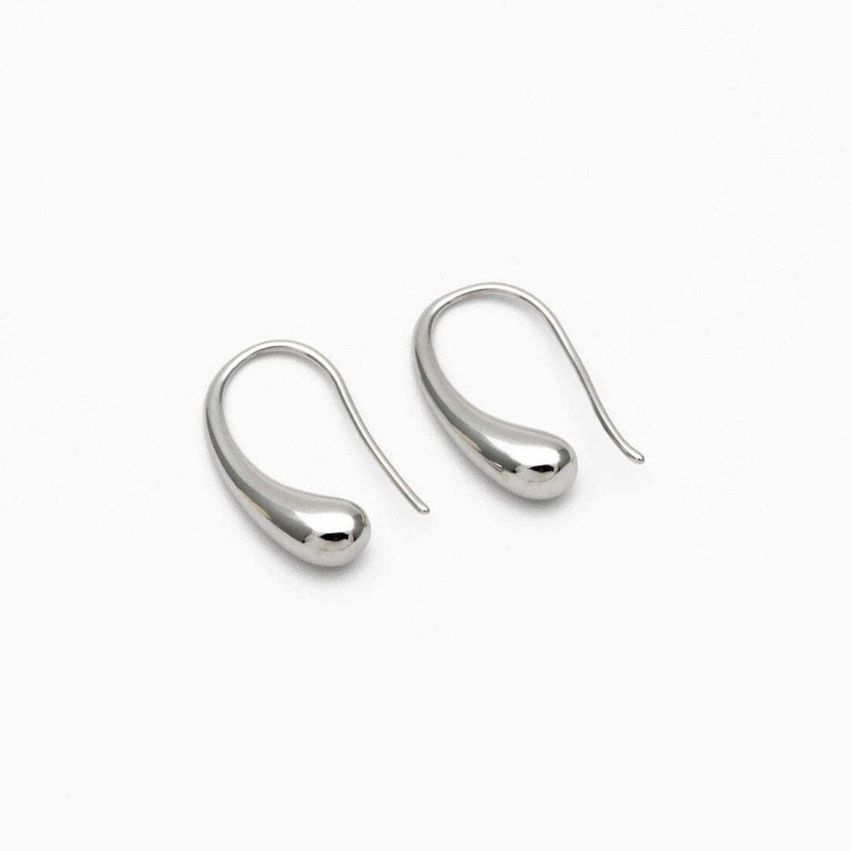 Antique Gold and Silver Drop Earrings
