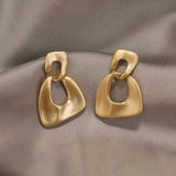 Classic Irregular Geometry Earrings