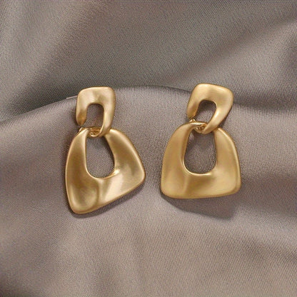 Classic Irregular Geometry Earrings