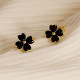 Exquisite Flower Stud Earrings