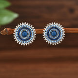 Bohemian Retro Donut Round Earrings