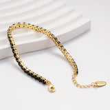 Square Cut Tennis Bracelet