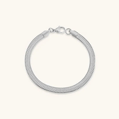 Lustrous Vida Herringbone Wristpiece