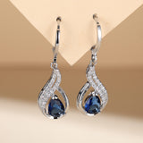Exquisite Waterdrop Zirconia Earrings
