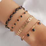 Timeless Black Zirconia Bracelet Set