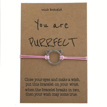 Purrrfect Silver Gifting Bracelet