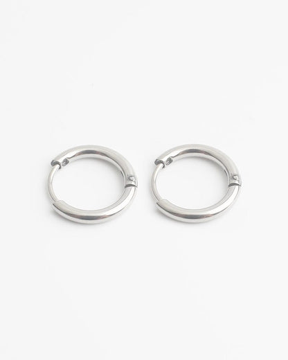 Sleek Huggie Hoop Earrings