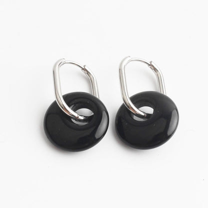 Tirza Earrings Natural Stone