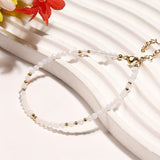Natural Moonstone and Sunstone Bracelet