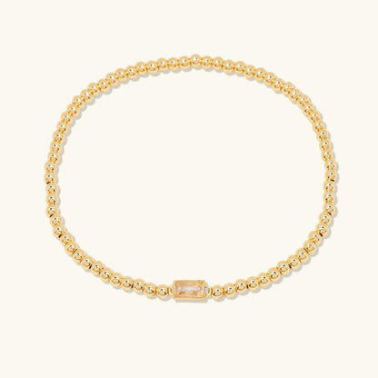 Radiant Gemstone Bracelet