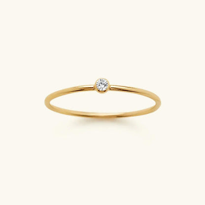 Precious Gemstone Stacker Ring