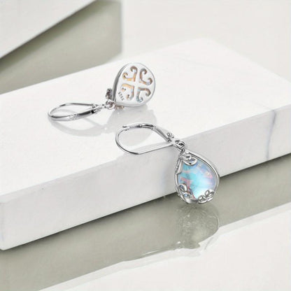 Heather Free Spirit Moonstone Earrings